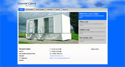 Desktop Screenshot of clonmelcabins.com